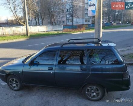 Зеленый ВАЗ 2111, объемом двигателя 1.6 л и пробегом 288 тыс. км за 2000 $, фото 1 на Automoto.ua