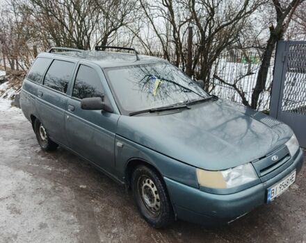 Зеленый ВАЗ 2111, объемом двигателя 1.6 л и пробегом 264 тыс. км за 1600 $, фото 1 на Automoto.ua