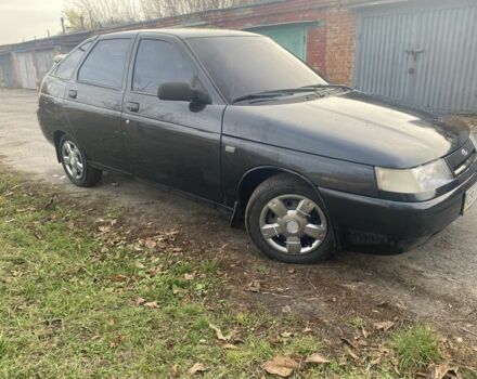 Черный ВАЗ 2112, объемом двигателя 1.6 л и пробегом 294 тыс. км за 1800 $, фото 1 на Automoto.ua