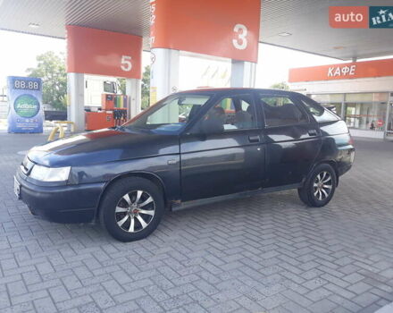 Черный ВАЗ 2112, объемом двигателя 1.6 л и пробегом 220 тыс. км за 1400 $, фото 2 на Automoto.ua