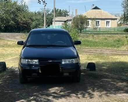 Черный ВАЗ 2112, объемом двигателя 1.6 л и пробегом 230 тыс. км за 3050 $, фото 4 на Automoto.ua