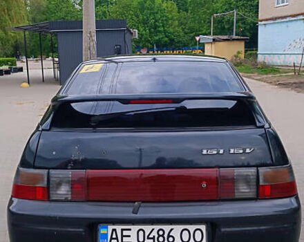 Черный ВАЗ 2112, объемом двигателя 1.6 л и пробегом 112 тыс. км за 3000 $, фото 2 на Automoto.ua