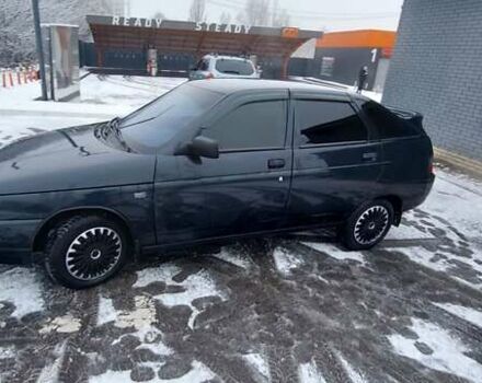 Черный ВАЗ 2112, объемом двигателя 1.6 л и пробегом 87 тыс. км за 2100 $, фото 1 на Automoto.ua