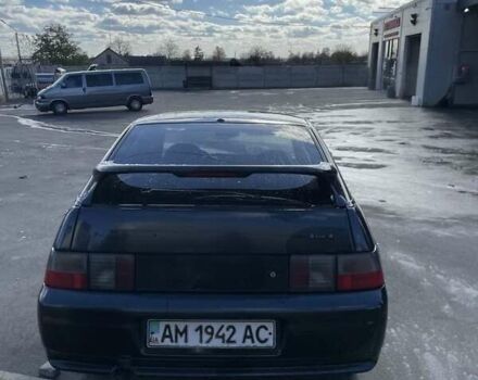 Черный ВАЗ 2112, объемом двигателя 1.6 л и пробегом 245 тыс. км за 1500 $, фото 1 на Automoto.ua