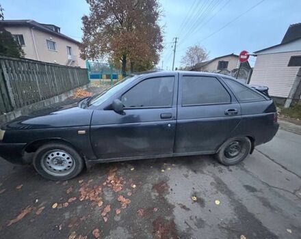 Черный ВАЗ 2112, объемом двигателя 1.6 л и пробегом 217 тыс. км за 1250 $, фото 1 на Automoto.ua