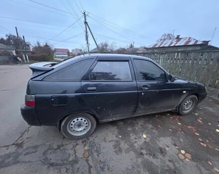 Черный ВАЗ 2112, объемом двигателя 1.6 л и пробегом 217 тыс. км за 1250 $, фото 2 на Automoto.ua