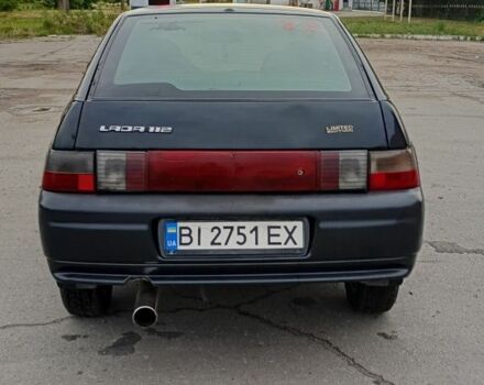 Чорний ВАЗ 2112, об'ємом двигуна 1.6 л та пробігом 250 тис. км за 842 $, фото 3 на Automoto.ua