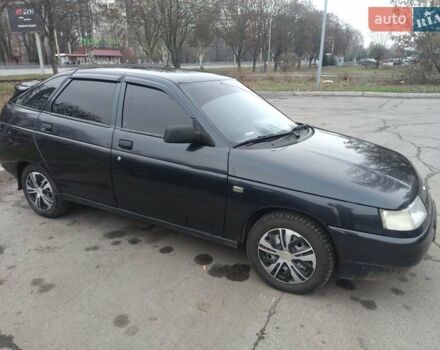 Черный ВАЗ 2112, объемом двигателя 1.6 л и пробегом 104 тыс. км за 2400 $, фото 1 на Automoto.ua