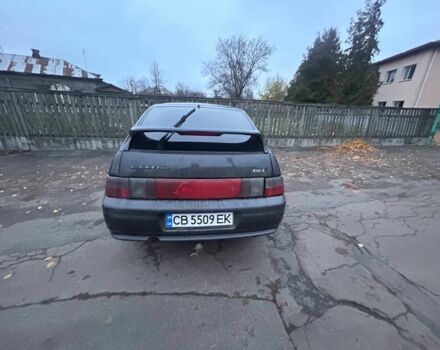 Черный ВАЗ 2112, объемом двигателя 1.6 л и пробегом 217 тыс. км за 1250 $, фото 4 на Automoto.ua