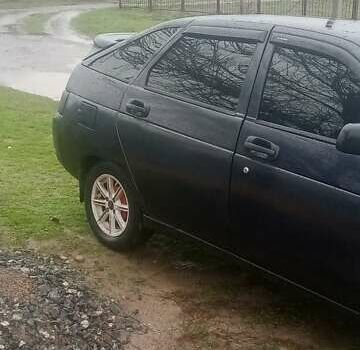 Черный ВАЗ 2112, объемом двигателя 1.6 л и пробегом 230 тыс. км за 1800 $, фото 4 на Automoto.ua