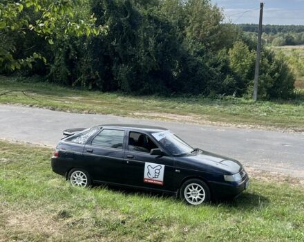 Черный ВАЗ 2112, объемом двигателя 1.6 л и пробегом 215 тыс. км за 1500 $, фото 3 на Automoto.ua