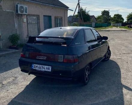 Черный ВАЗ 2112, объемом двигателя 1.6 л и пробегом 180 тыс. км за 2000 $, фото 2 на Automoto.ua