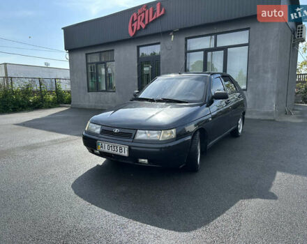 Черный ВАЗ 2112, объемом двигателя 1.6 л и пробегом 232 тыс. км за 1600 $, фото 1 на Automoto.ua