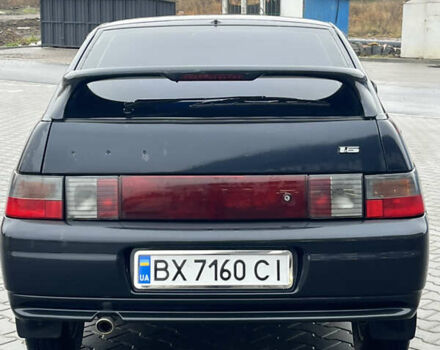 Черный ВАЗ 2112, объемом двигателя 1.6 л и пробегом 122 тыс. км за 2099 $, фото 5 на Automoto.ua