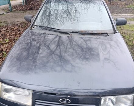 Черный ВАЗ 2112, объемом двигателя 1.6 л и пробегом 300 тыс. км за 800 $, фото 3 на Automoto.ua