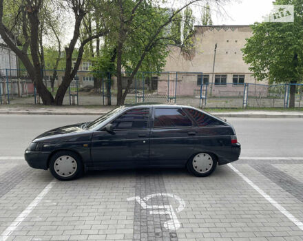 Черный ВАЗ 2112, объемом двигателя 1.6 л и пробегом 200 тыс. км за 2199 $, фото 4 на Automoto.ua