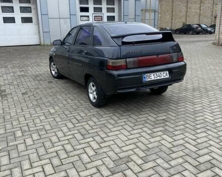 Черный ВАЗ 2112, объемом двигателя 1.6 л и пробегом 230 тыс. км за 1800 $, фото 4 на Automoto.ua