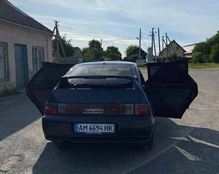 Черный ВАЗ 2112, объемом двигателя 1.6 л и пробегом 180 тыс. км за 2000 $, фото 7 на Automoto.ua