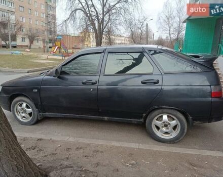 Черный ВАЗ 2112, объемом двигателя 1.6 л и пробегом 140 тыс. км за 2400 $, фото 1 на Automoto.ua