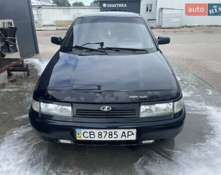 Черный ВАЗ 2112, объемом двигателя 1.6 л и пробегом 199 тыс. км за 2500 $, фото 1 на Automoto.ua