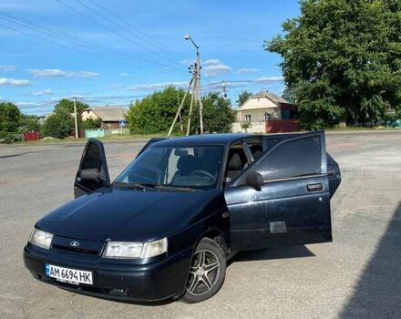 Черный ВАЗ 2112, объемом двигателя 1.6 л и пробегом 180 тыс. км за 2000 $, фото 1 на Automoto.ua
