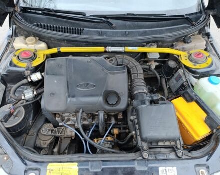 Черный ВАЗ 2112, объемом двигателя 1.6 л и пробегом 342 тыс. км за 712 $, фото 4 на Automoto.ua