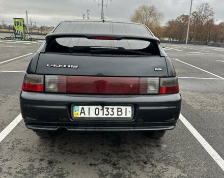 Черный ВАЗ 2112, объемом двигателя 1.6 л и пробегом 242 тыс. км за 1999 $, фото 5 на Automoto.ua