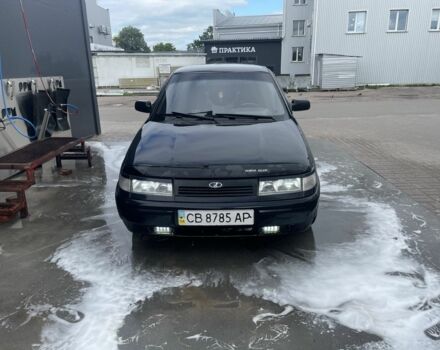 Черный ВАЗ 2112, объемом двигателя 1.6 л и пробегом 199 тыс. км за 2500 $, фото 1 на Automoto.ua