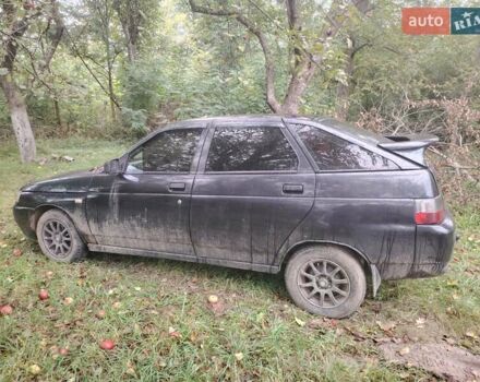 Черный ВАЗ 2112, объемом двигателя 1.6 л и пробегом 200 тыс. км за 1800 $, фото 2 на Automoto.ua