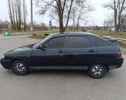 Черный ВАЗ 2112, объемом двигателя 1.6 л и пробегом 342 тыс. км за 712 $, фото 3 на Automoto.ua