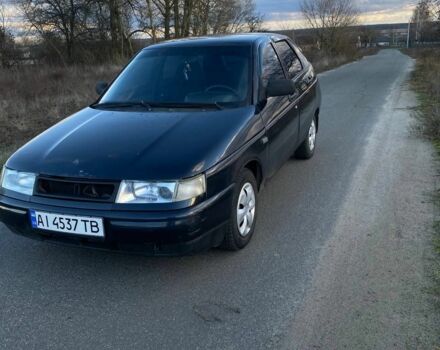 Черный ВАЗ 2112, объемом двигателя 1.6 л и пробегом 166 тыс. км за 2300 $, фото 3 на Automoto.ua