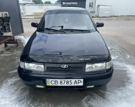 Черный ВАЗ 2112, объемом двигателя 1.6 л и пробегом 199 тыс. км за 2500 $, фото 2 на Automoto.ua
