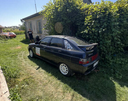 Черный ВАЗ 2112, объемом двигателя 1.6 л и пробегом 215 тыс. км за 1500 $, фото 5 на Automoto.ua