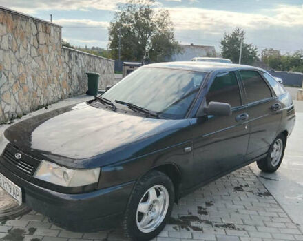 Черный ВАЗ 2112, объемом двигателя 1.6 л и пробегом 202 тыс. км за 1800 $, фото 2 на Automoto.ua