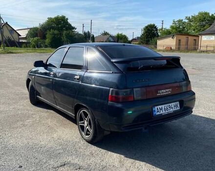 Черный ВАЗ 2112, объемом двигателя 1.6 л и пробегом 180 тыс. км за 2000 $, фото 3 на Automoto.ua