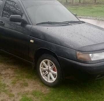 Черный ВАЗ 2112, объемом двигателя 1.6 л и пробегом 230 тыс. км за 1800 $, фото 5 на Automoto.ua