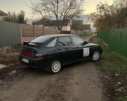 Черный ВАЗ 2112, объемом двигателя 1.6 л и пробегом 215 тыс. км за 1500 $, фото 1 на Automoto.ua