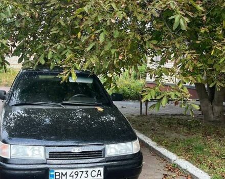 Черный ВАЗ 2112, объемом двигателя 1.6 л и пробегом 145 тыс. км за 2500 $, фото 1 на Automoto.ua