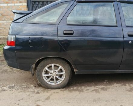 Черный ВАЗ 2112, объемом двигателя 1.6 л и пробегом 200 тыс. км за 1188 $, фото 1 на Automoto.ua