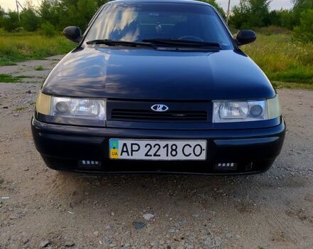 Черный ВАЗ 2112, объемом двигателя 1.6 л и пробегом 201 тыс. км за 2200 $, фото 3 на Automoto.ua