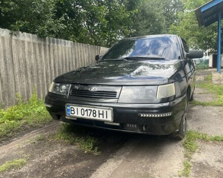 Черный ВАЗ 2112, объемом двигателя 1.6 л и пробегом 90 тыс. км за 2636 $, фото 1 на Automoto.ua