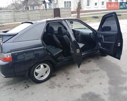 Черный ВАЗ 2112, объемом двигателя 1.6 л и пробегом 200 тыс. км за 2300 $, фото 4 на Automoto.ua