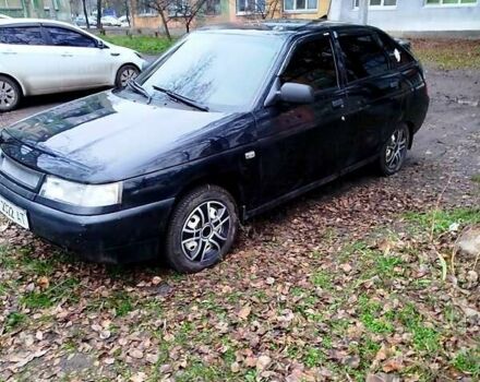 Черный ВАЗ 2112, объемом двигателя 1.6 л и пробегом 170 тыс. км за 2000 $, фото 5 на Automoto.ua