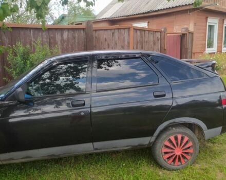 Черный ВАЗ 2112, объемом двигателя 1.6 л и пробегом 154 тыс. км за 1600 $, фото 3 на Automoto.ua