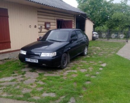 Черный ВАЗ 2112, объемом двигателя 1.6 л и пробегом 1 тыс. км за 1400 $, фото 1 на Automoto.ua