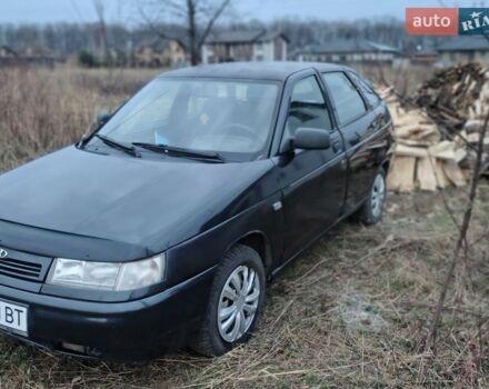 Черный ВАЗ 2112, объемом двигателя 1.6 л и пробегом 313 тыс. км за 1000 $, фото 1 на Automoto.ua