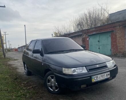 Черный ВАЗ 2112, объемом двигателя 1.6 л и пробегом 294 тыс. км за 1800 $, фото 1 на Automoto.ua