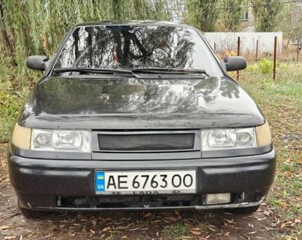 Черный ВАЗ 2112, объемом двигателя 1.6 л и пробегом 250 тыс. км за 1874 $, фото 1 на Automoto.ua
