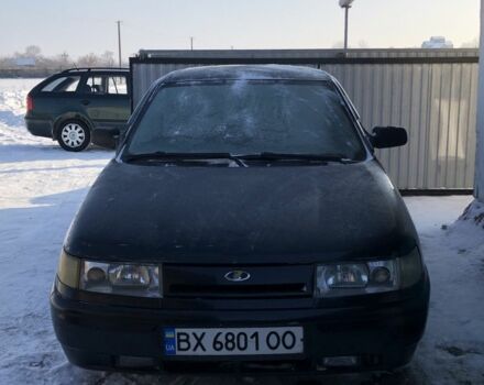 Черный ВАЗ 2112, объемом двигателя 1.5 л и пробегом 550 тыс. км за 2000 $, фото 1 на Automoto.ua