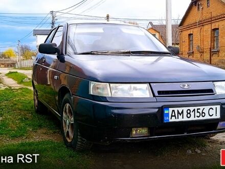 Черный ВАЗ 2112, объемом двигателя 1.6 л и пробегом 189 тыс. км за 1600 $, фото 1 на Automoto.ua